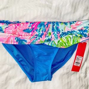 Lilly Pulitzer Lagoon swim bottoms Zanzibar NWT 2